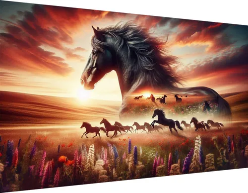 Miniatura 17 de ijbnhd Aurora - Pintura de diamantes grandes, kits de arte de diamantes grandes para adultos, pintura de diamante grande redondo de taladro