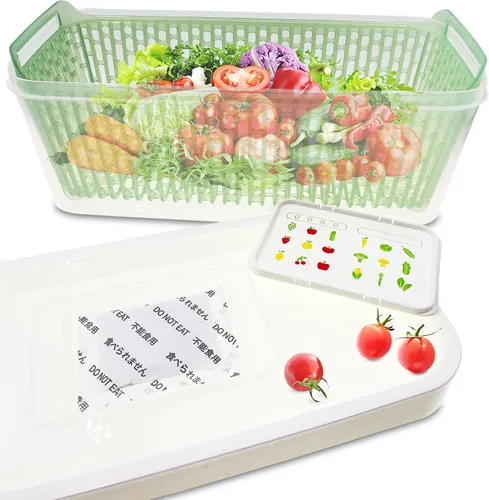 Miniatura 6 de Paquete de 12 repuestos para conservadores de productos OXO GreenSaver e insertos para crujientes, mantiene las frutas y verduras frescas, también
