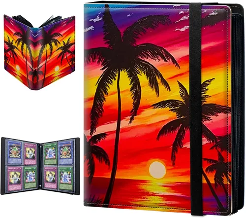 Miniatura 19 de Carpeta para tarjetas intercambiables, 4 bolsillos para tarjetas intercambiables, 160 bolsillos de doble cara, funda para tarjetas