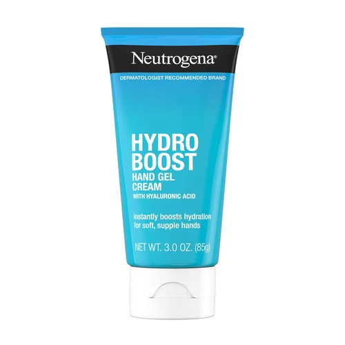 Neutrogena Hydro Boost - Gel crema hidratante para manos con ácido hialurónico para manos instantáneamente hidratadas, suaves y flexibles, loción