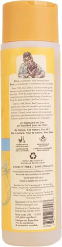 Miniatura 11 de Burt's Bees for Pets Champú para gatitos sin lágrimas con suero de mantequilla, fórmulas 99.3% de origen natural, champú para mascotas para gatos