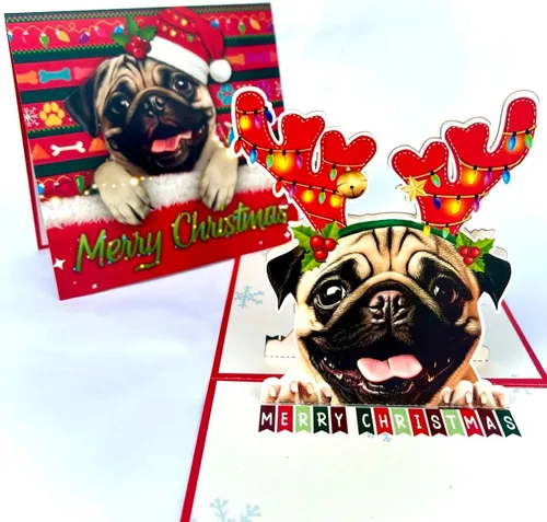 Miniatura 51 de Tarjeta de cumpleaños de perro Beagle 3D emergente – Felicitación de feliz cumpleaños para los amantes de los perros – Tarjeta desplegable