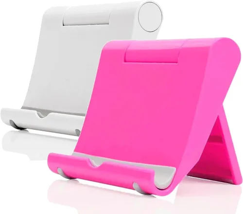 Miniatura 14 de Soporte para Teléfono Celular de Escritorio Plegable Soporte para Teléfono Celular de Escritorio Soporte para Tableta Base para Teléfono Móvil, Rosa