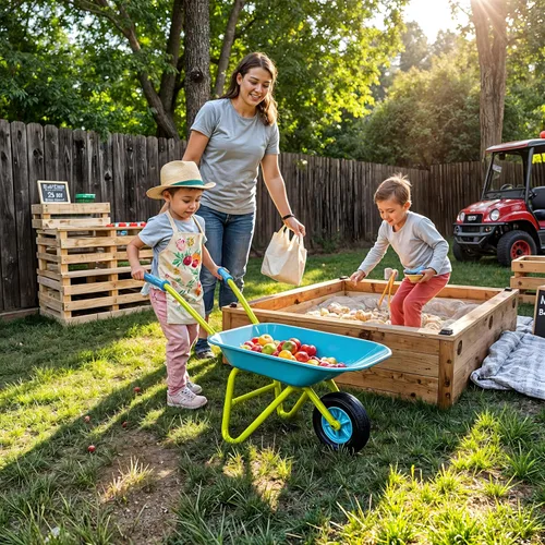 Miniatura 4 de Juego de herramientas y cubo de jardín para niños, de la marca G & F