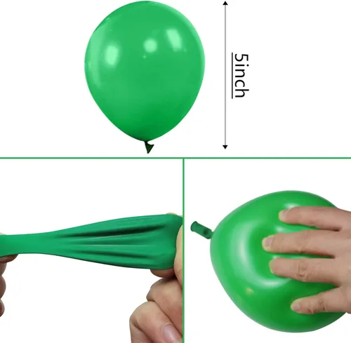 Miniatura 4 de 200 globos de 5 pulgadas de colores surtidos, mini globos de látex arcoíris, pequeños globos de fiesta coloridos para cumpleaños, boda, baby shower