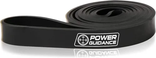 POWER GUIDANCE Bandas de asistencia para dominadas, banda de resistencia elástica, banda de movilidad, bandas de levantamiento de potencia, Negro
