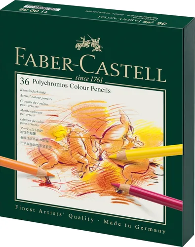 Juego de 36 lápices de estudio Polychromos