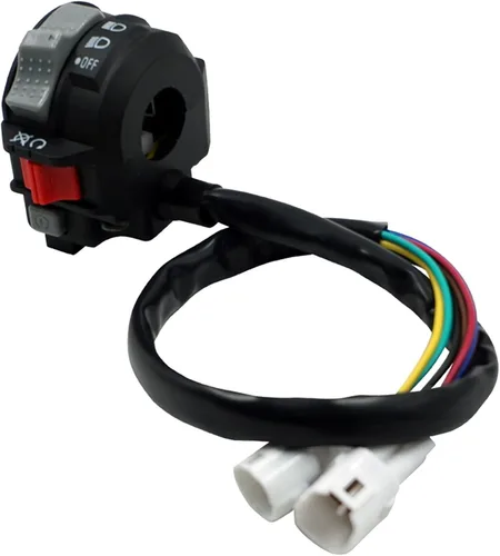 Interruptor de manillar izquierdo Faro de arranque 4KB-83973-21-00 Compatible para Yamaha Warrior YFZ450 Grizzly 125 YFM125 Raptor 125/250 Wolverine