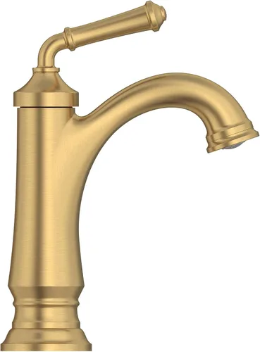Miniatura 2 de American Standard 7052107.GN0, Delancey Grifo de baño de un solo orificio con una sola manija 1.2 GPM, amanecer fresco cepillado (oro cepillado)