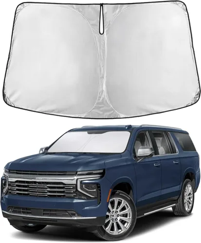 Miniatura 10 de Autovir Parasol para parabrisas Rivian R1S 2022-2024 2025 2026, parasol para ventana delantera, protección UV, bloqueador de calor, accesorios