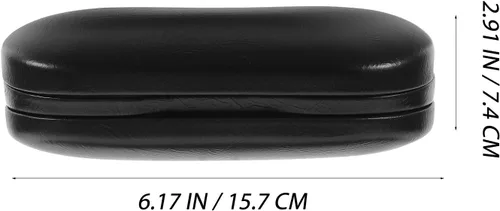 Miniatura 3 de Healifty Estuche para lentes de contacto y estuche para gafas, funda doble 2 en 1, con removedor de pinzas de espejo, caja de almacenamiento