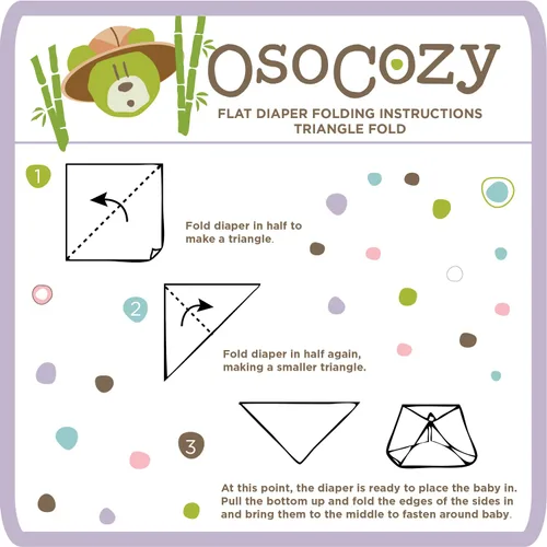 Miniatura 5 de OsoCozy Pañales de tela plana de bambú/algodón orgánico – tejido de pájaro – 32 x 35 pulgadas, pañales de una sola capa, súper suaves 70% bambú, 30%