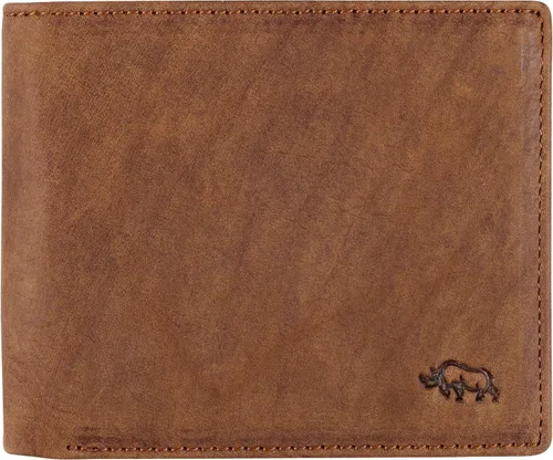 WITH LOVE Cartera plegable para hombre, organizador de dinero, tarjetero, cuero de grano completo, bloqueo RFID, accesorio esencial para hombre,