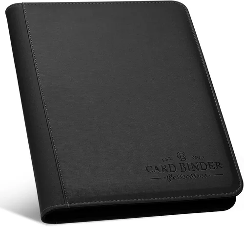 Miniatura 20 de Carpeta para Tarjetas Coleccionables, Carpeta Álbum de Colección de Tarjetas con 540 Bolsillos de Carga Lateral, Carpeta Álbum de 9 Bolsillos