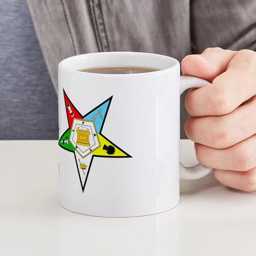 Miniatura 4 de CafePress Masonic Eastern Star - Taza de café de cerámica (11.0 fl oz)