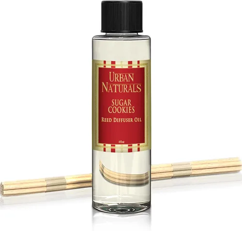 Miniatura 50 de Urban Naturals Recambio de aceite difusor de varillas ámbar y lavanda, lavanda relajante, ámbar cálido, aroma calmante para habitación, 4 onzas +