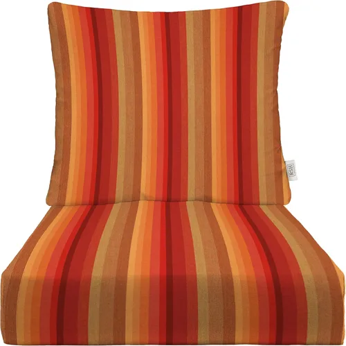 Miniatura 63 de RSH DECOR: Sunbrella - Cojín de asiento profundo con respaldo de almohada, asiento de 23 x 24 x 5 pulgadas, tela de rendimiento resistente al agua