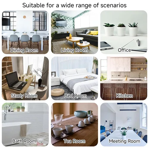 Miniatura 8 de Mini Cubo de Basura de Escritorio con Tapa Abatible, Elegante Papelera de Mesa con Lunares de Encaje, Cesta de Papel de Desperdicio Redonda, Pequeño