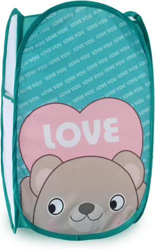 Miniatura 12 de Bolsa de almacenamiento de ropa sucia plegable tierna con imágenes (3)