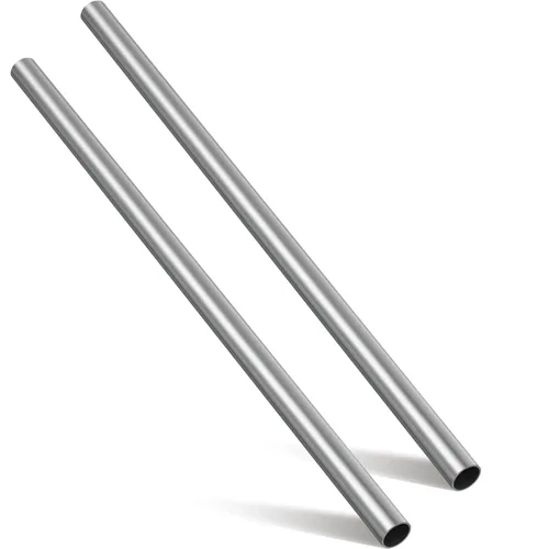 Miniatura 15 de Hicarer 2 piezas de tubo de acero inoxidable 304 de 1-1/2" OD de 24 pulgadas de longitud, tubo de pared engrosada y soldable de 16 calibres, tubo