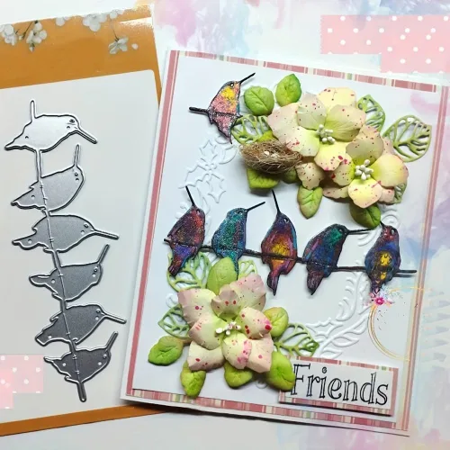 Miniatura 4 de Lapoo Troqueles de Corte de Metal con Fondos 3D para Scrapbooking, Nuevos Troqueles de Corte DIY para Hacer Tarjetas de Álbum, Decoración