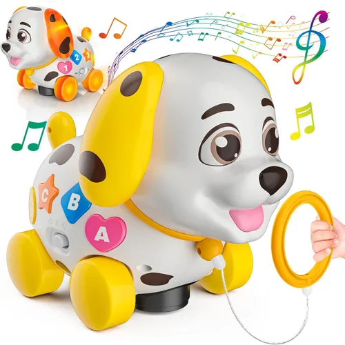 Miniatura 7 de Juguetes musicales 3 en 1 para cachorros para niña de 1 año de regalo, juguete educativo para bebé de 6-12-18 meses, primer regalo de cumpleaños