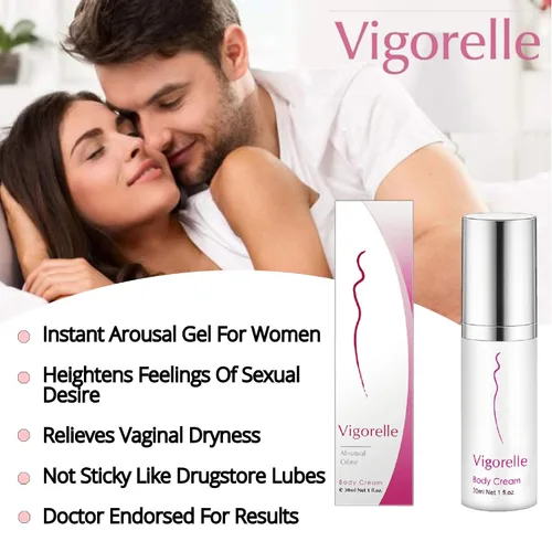 Miniatura 6 de Vigorelle Crema Reproductiva Femenina Mejora Permite que los Ingredientes Activos Estimulen Directamente las Superficies de los Tejidos Pack 2