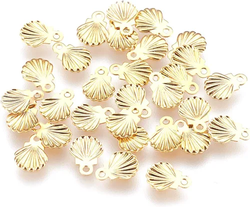 Dijes colgantes de acero inoxidable surtidos de metal para manualidades, collares, pulseras, aretes, llaveros, fabricación de joyas, Acero