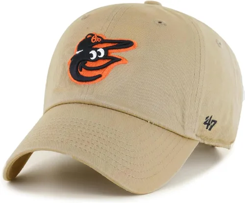 Miniatura 7 de 47 Brand MLB Primary Logo Clean Up Adjustable Strap Baseball Dad Hat Cap, Adult