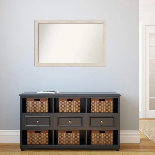 Miniatura 847 de Amanti Art Espejo personalizado, espejo estrecho de baño de oro blanco, espejo de pared o espejo de tocador de baño sobre el fregadero