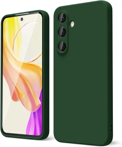 Miniatura 233 de oakxco Funda para teléfono Samsung Galaxy S21 Ultra con agarre de silicona líquida, bonita funda delgada y delgada de goma suave de TPU lisa
