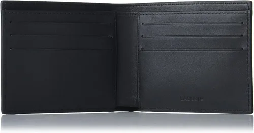 Miniatura 4 de Lacoste Billetera de cuero para mujer, juego de regalo Core, Negro