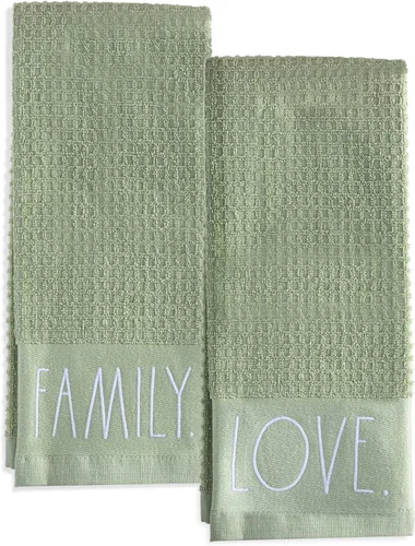 Miniatura 9 de Rae Dunn Juego de toallas de mano para cocina y baño, 100% algodón, toallas de cocina bordadas, toallas de mano decorativas, Navidad, paquete de 3