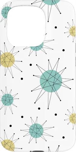 Miniatura 14 de Franciscan Starburst Mid Century Modern Atomic Era Pattern Case for iPhone 17