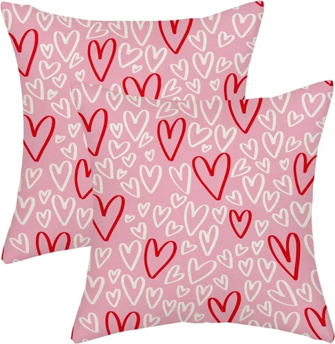 Miniatura 68 de AGAYNA Juego de 2 fundas de almohada decorativas con diseño de acuarela verde salvia para árbol de Navidad de 16 x 16 pulgadas, para sofá, invierno