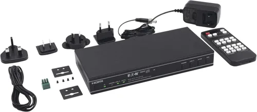 Miniatura 5 de Tripp Lite Controlador de pared de video HDMI 4K, procesador de pantalla de pared de TV, 1 entrada HDMI o USB-C, 4 salidas, 1x2, 1x3, 1x4, 2x2