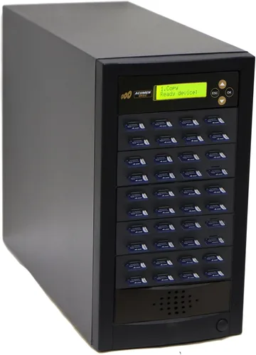 Miniatura 12 de Acumen Disc Duplicador SD de 1 a 15 - 2 GB/Min - Sistema de copiadora y desinfectante de tarjetas de memoria Micro Flash SDHC SDXC SDHC SDXC