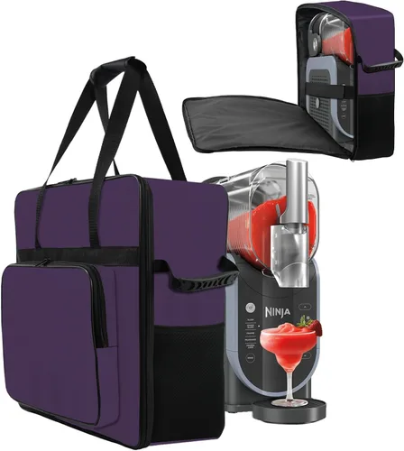 Miniatura 9 de Bolsa de transporte para máquina Ninja SLUSHi Slushie, portátil para exteriores, fabricante de bebidas congeladas, bolsa de viaje, diseño