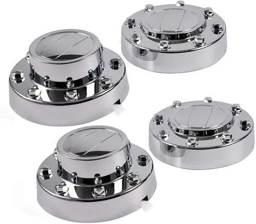 Miniatura 12 de G-PLUS Tapas centrales de rueda de 8 orejetas, ideales para llantas de camioneta y camión de 16 pulgadas - Compatible con Chevy Silverado/GMC Sierra