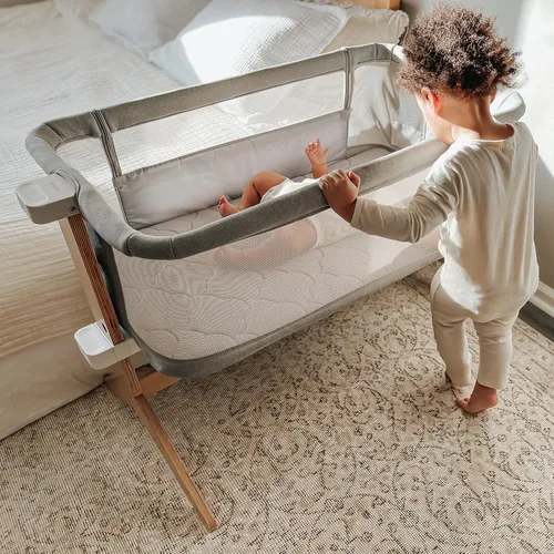 Miniatura 7 de Newton Baby Sábanas bajeras para moisés y cuna auxiliar, moisés esencial (paquete de 2) - Ultra transpirable, lavable y ultrasuave, 100% muselina