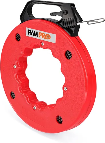 Miniatura 8 de Fish Tape Wire Puller 50ft - Easy to use Cable Puller Tool with Double Loop Tip - Flexible Wire Fishing Tools for Walls and Electrical Conduit - 1/8