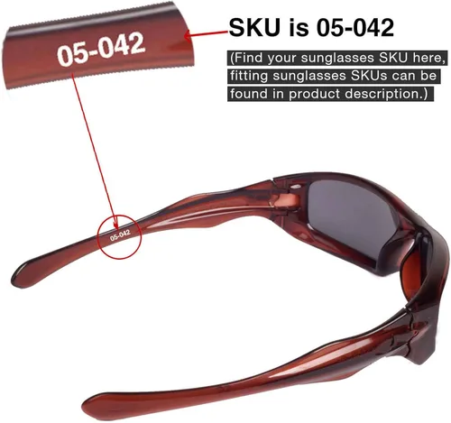 Miniatura 3 de Walleva Lentes de repuesto para gafas de sol Oakley Monster Pup 12 opciones disponibles
