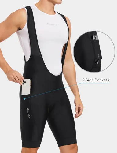 Miniatura 24 de Przewalski - Culote de ciclismo para hombre acolchado 3D, excelente rendimiento y mejor ajuste