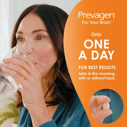 Miniatura 12 de Prevagen Mejora la memoria, fuerza regular, 10 mg, 30 masticables, naranja, paquete de 2 unidades, con apoequorina y vitamina D y prevagen 7 días