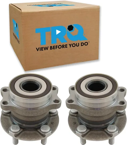 Miniatura 102 de TRQ Juego de conjunto de rodamiento de rueda delantera y buje de 2 piezas Compatible con Chevrolet Cobalt 2005-2010 HHR 2006-2011 Pontiac G5