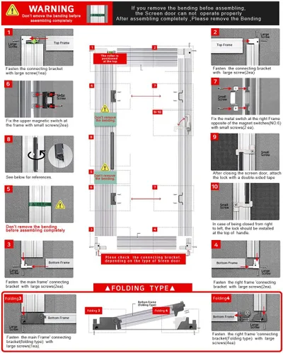 Miniatura 8 de Corte personalizado a medida, [azul, normal, 31 pulgadas de ancho x 83 pulgadas de alto], red retráctil de aluminio para puerta delantera, malla