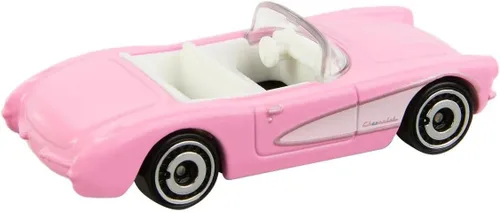 Miniatura 4 de Hot Wheels 1956 Corvette, Barbie la película [rosa] Tarjeta larga