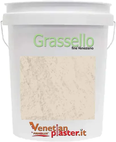 Miniatura 34 de Grassello Auténtico Yeso veneciano Yeso pulido brillante Hecho en Italia a partir de lima y mármol Colores claros (5) Color: BMAF310 Sutil