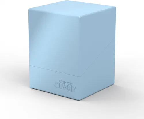 Miniatura 5 de Ultimate Guard Boulder Solid 100+, Estuche para Mazo para 100 Cartas TCG con Doble Funda, Azul Bebé, Almacenamiento Seguro y Duradero