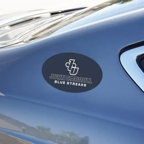Miniatura 3 de GRAPHICS & MORE John Carroll University Blue Streaks Logo Automotive Car Refrigerador Locker Vinilo Euro Oval Imán